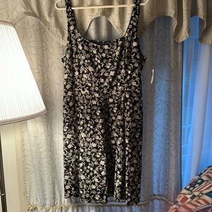 Tank top style flower dress
